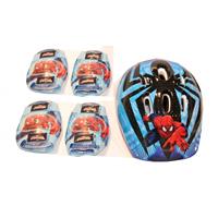 SPIDERMAN AYARLANABİLİR KASK DİZLİK SETİ